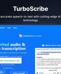 TurboScribe -AI- Group-Buy